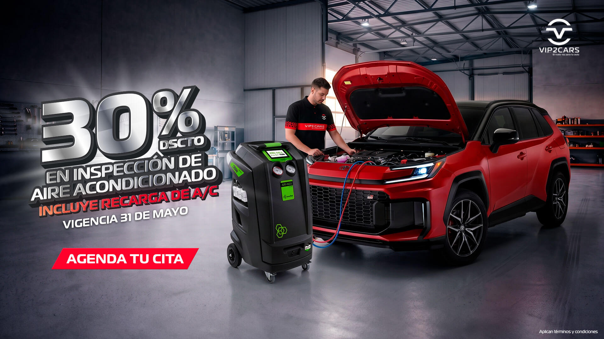 30% DSCTO EN INSPECCION DE AIRE ACONDICIONADO, INCLUYE REGARDA DE A/C