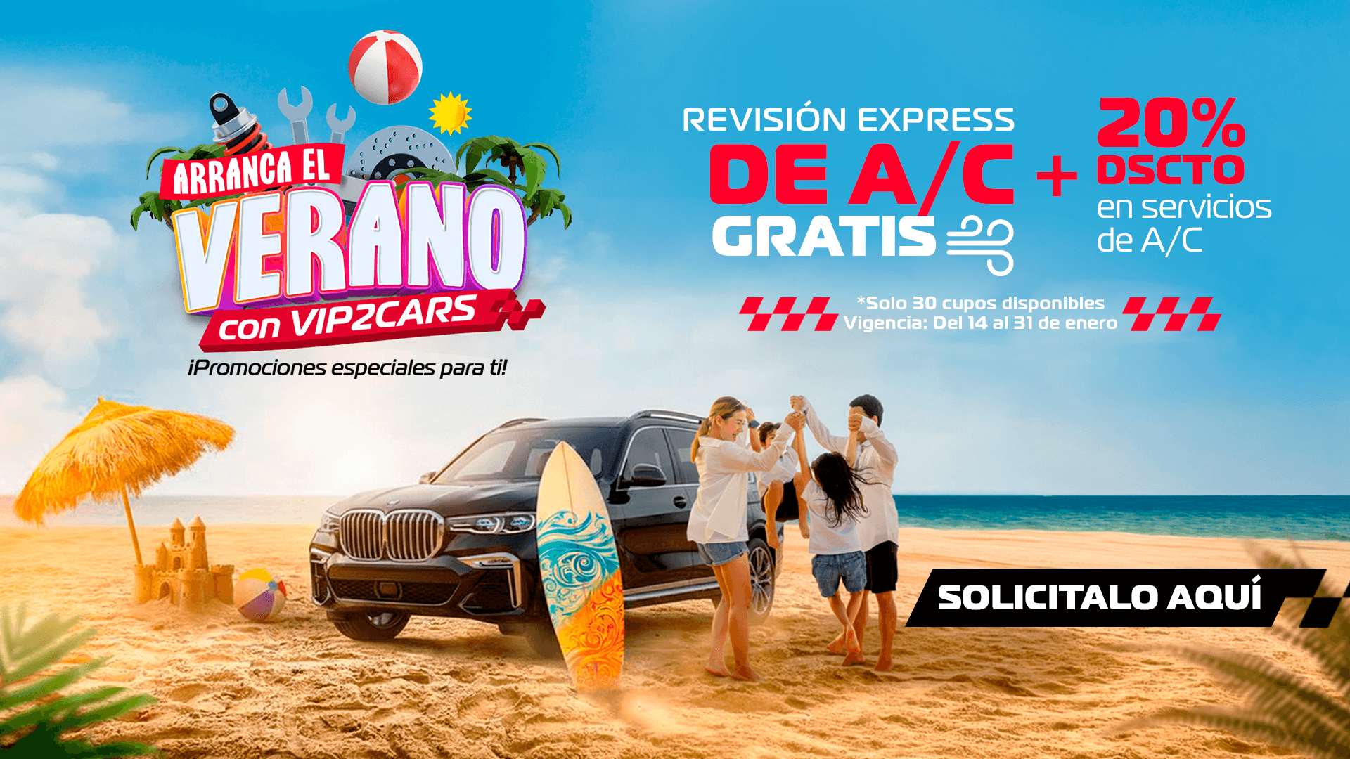 Arranca el verano con Vip2Cars